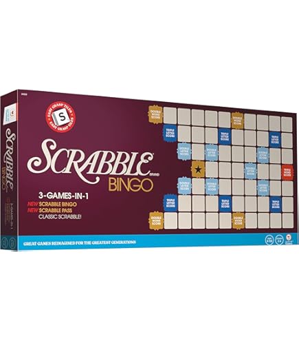 Amazon.com: Hasbro Scrabble Crossword Game with Power Tiles